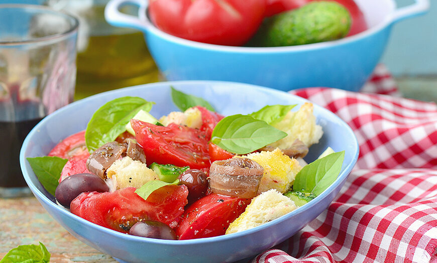 Enjoy for Lunch as Panzanella