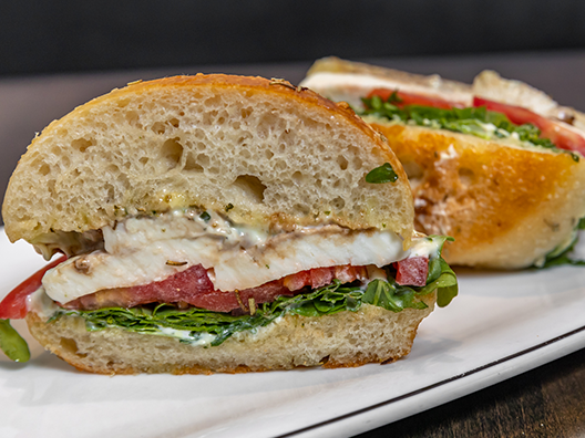 Caprese sandwich