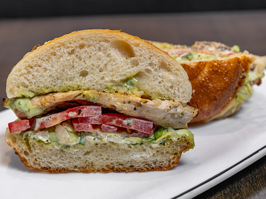 Grilled chicken sandwich