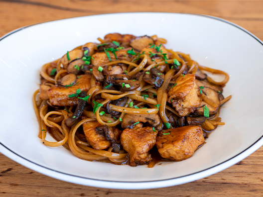Chicken marsala bowl