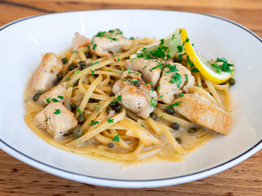 Chicken piccata bowl