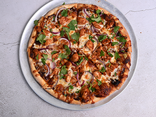 picture of bbq chicken pizza