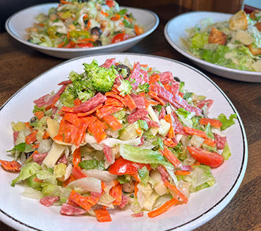 summer sized antipasto salad